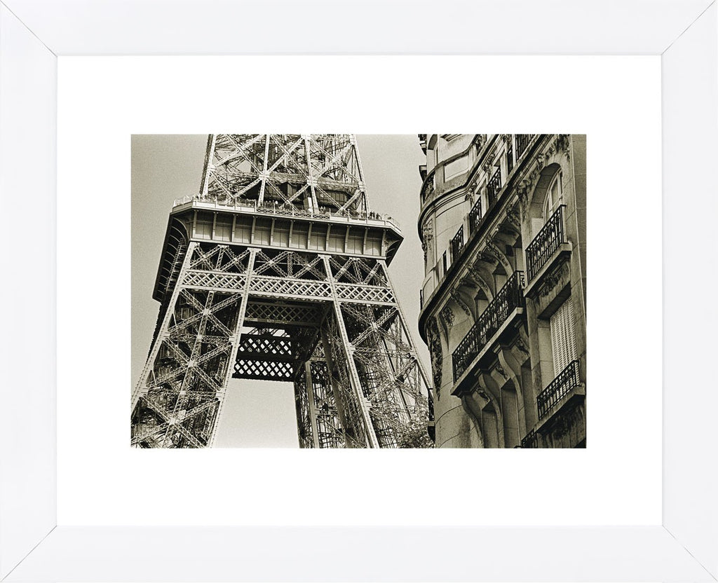 Eiffel Tower Street View #3 (Framed) | McGaw Graphics