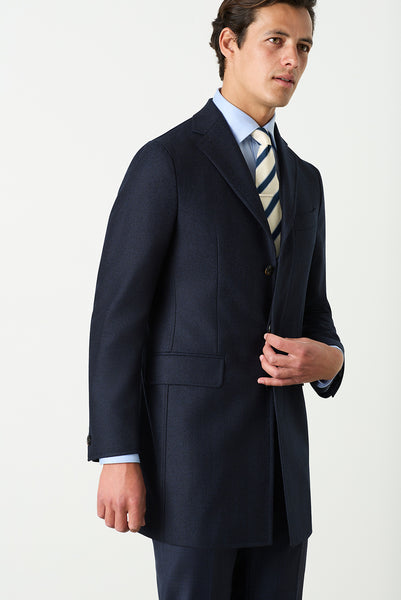 Carrasco Herringbone Overcoat