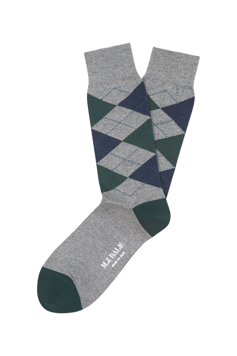 Alpini Argyle Sock