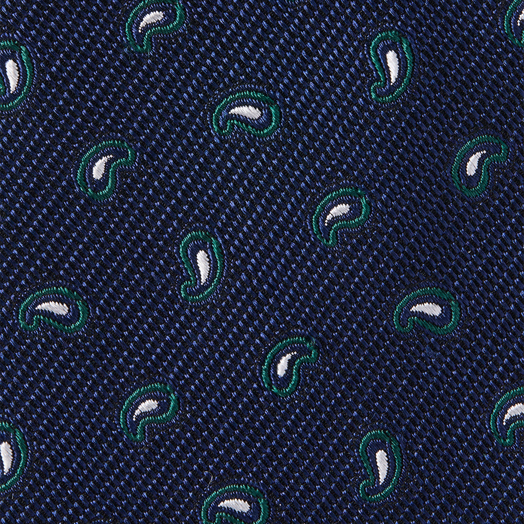 almanni-tie-navygreen