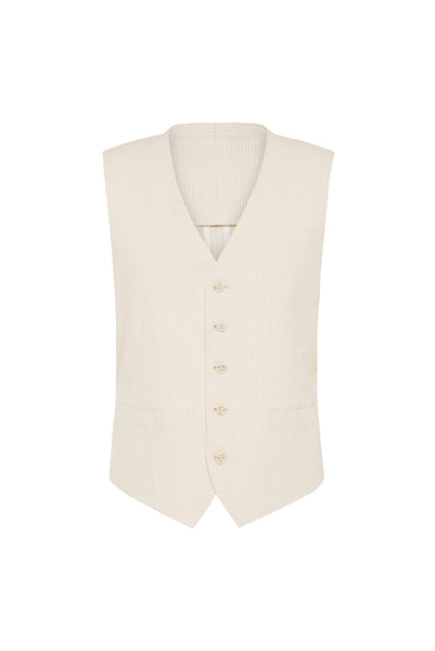 Coltrane Seersucker Waistcoat