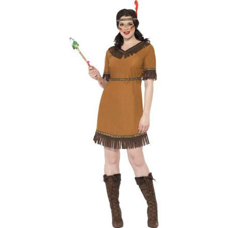 Women Pocahontas Native American Indian Wild Fancy Dress Party Cosplay  Costume