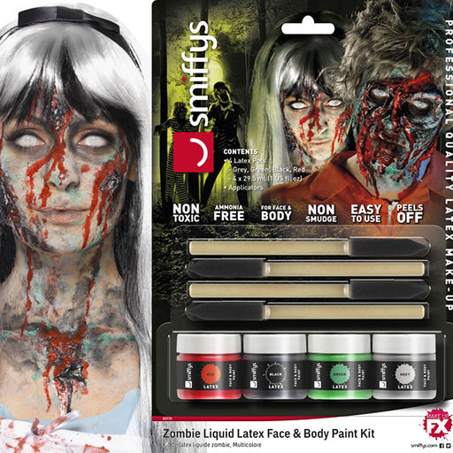 Horror Zombie Liquid Latex Kit