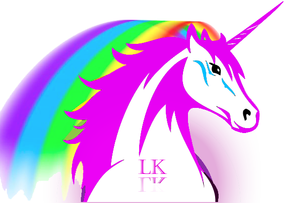 Licorne kawaii logo