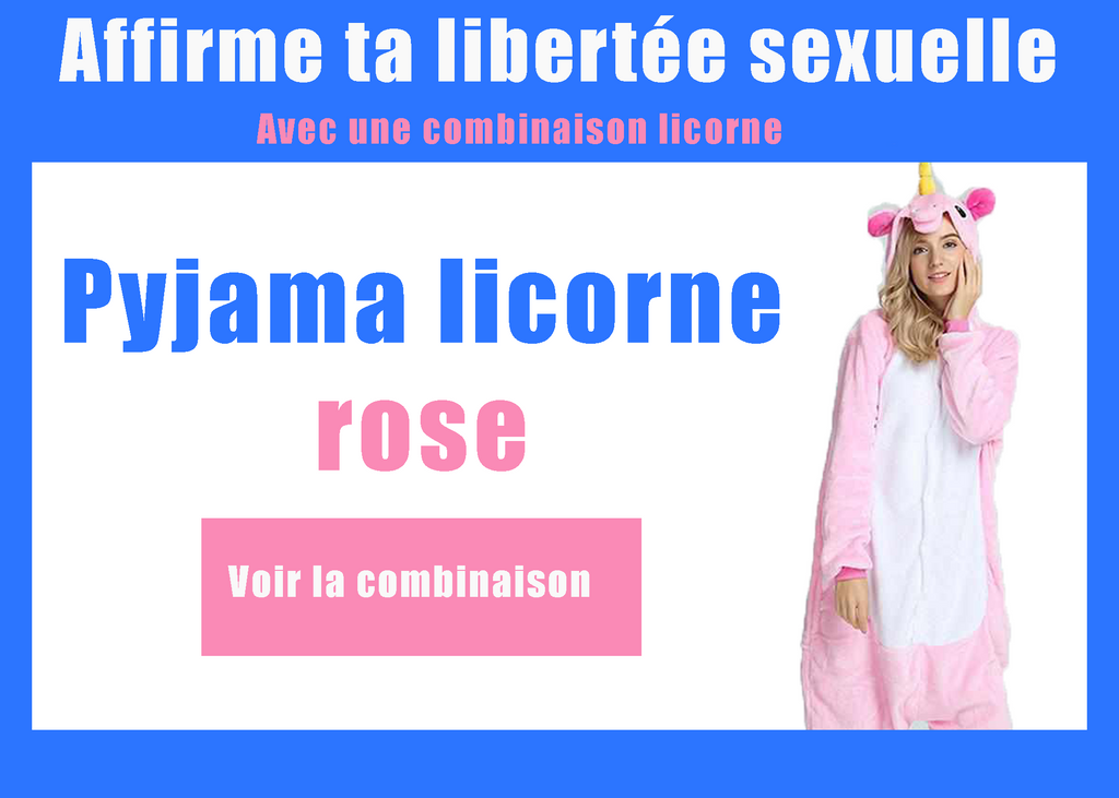 Pyjama combinaison licorne