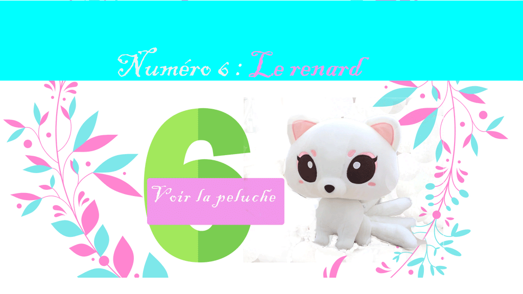 Les animaux kawaii, le renard