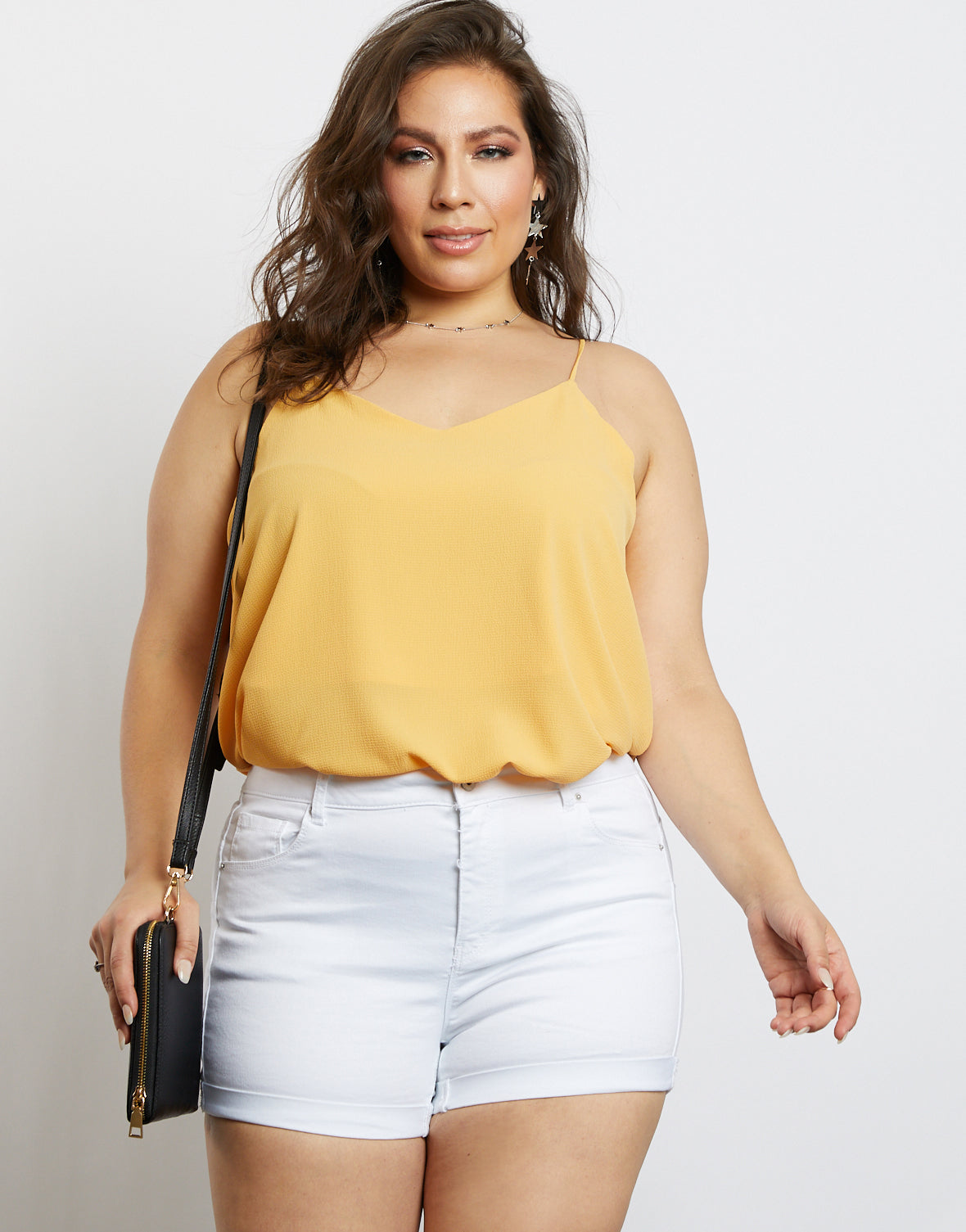 plus size summer shorts