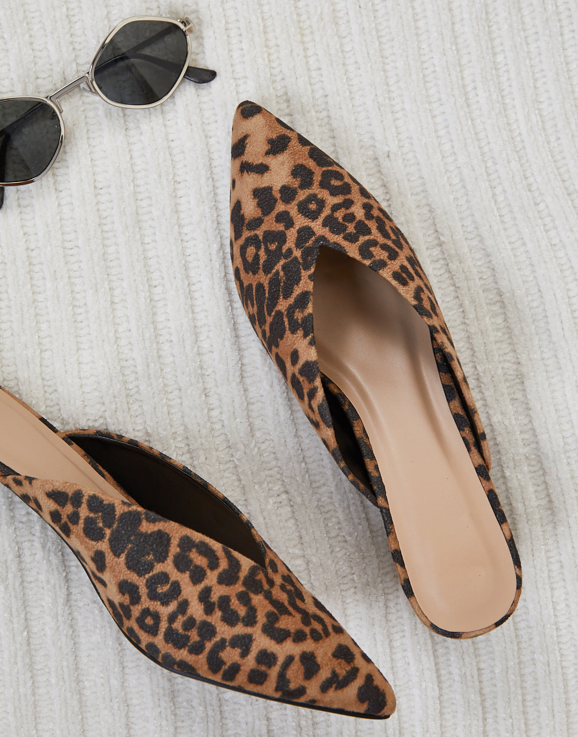 cheetah kitten heels