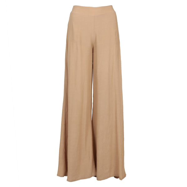 Flowy Palazzo Pants - Tan Flare Pants - Bell Bottoms – Bottoms – 2020AVE