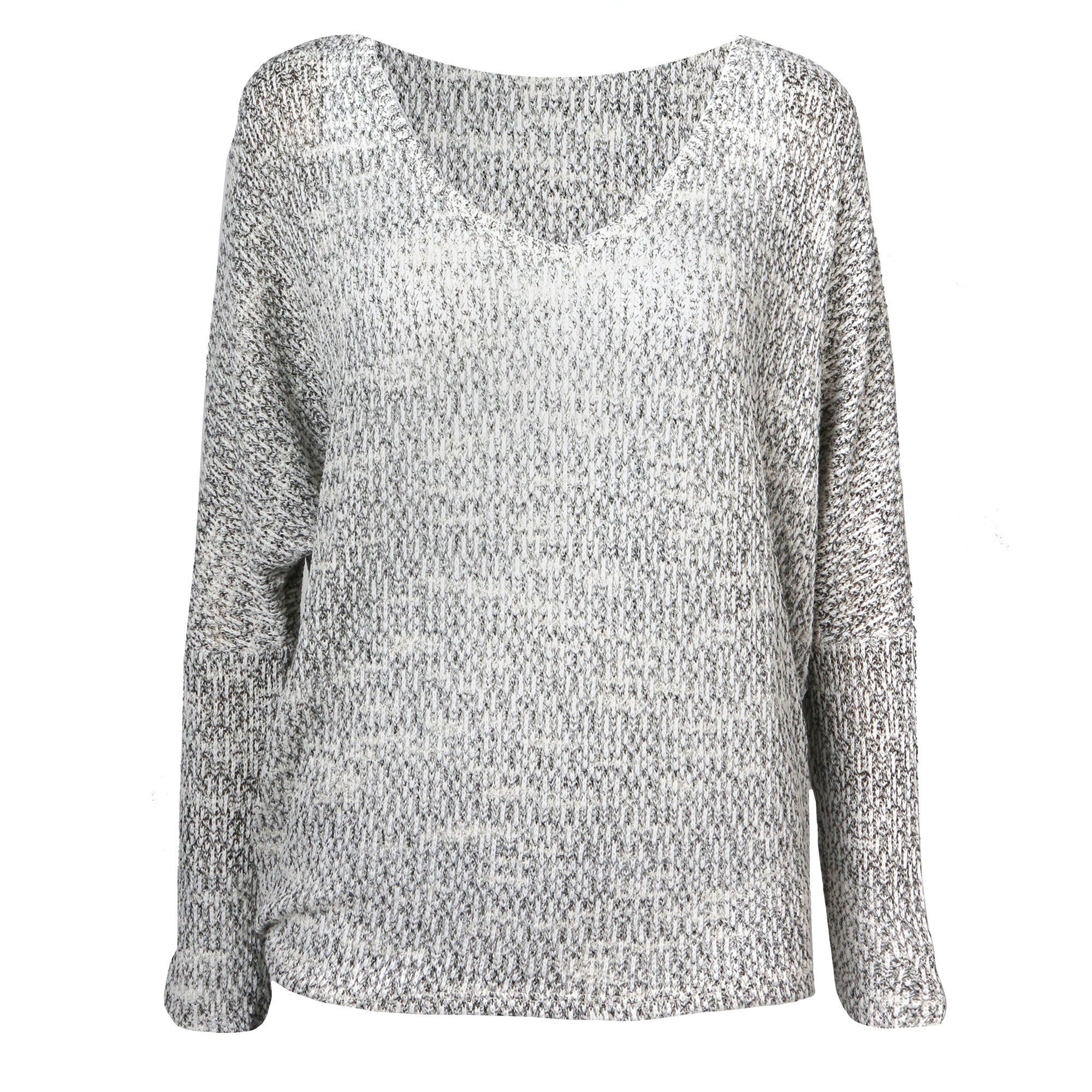 Marled Dolman Sweater Top - Large – 2020AVE