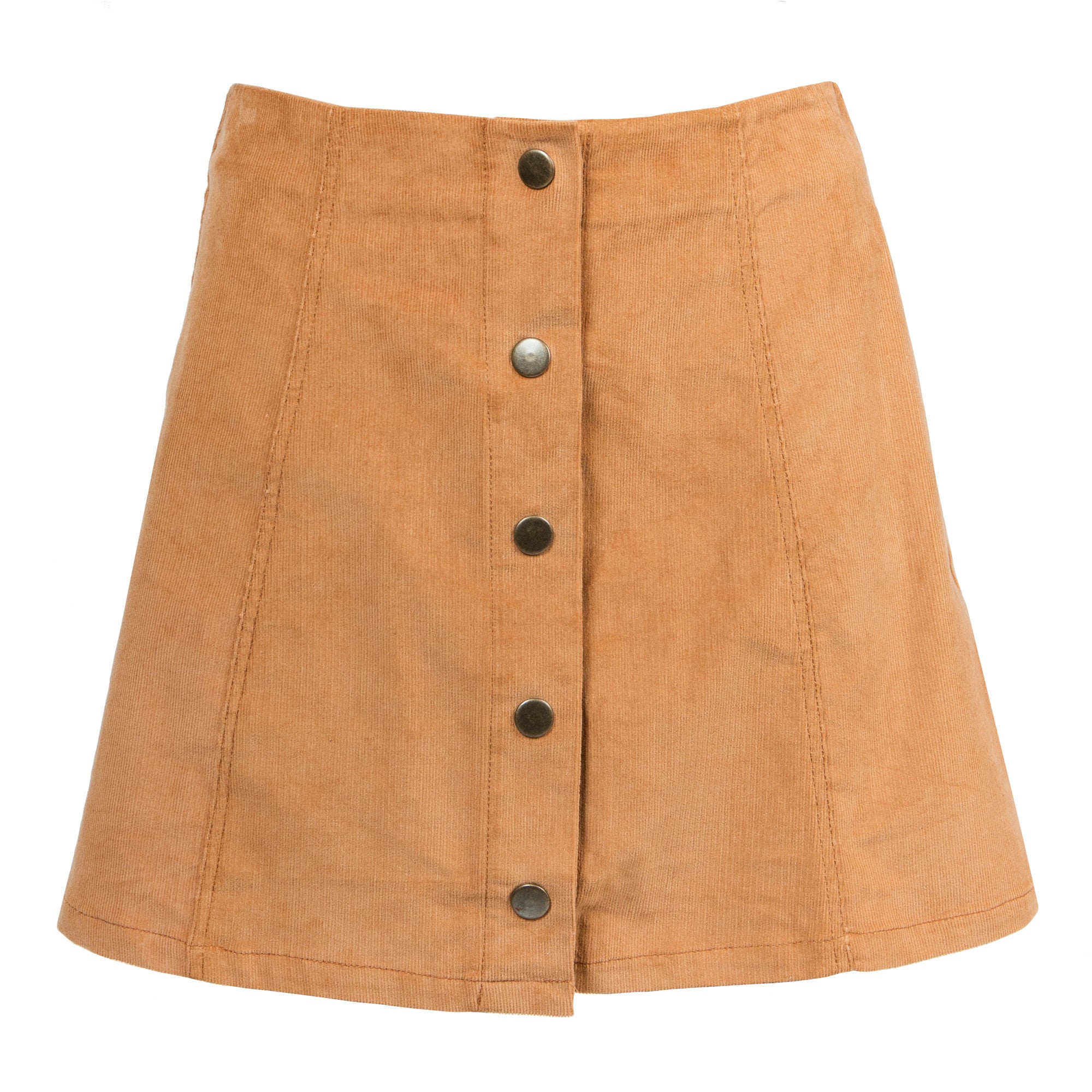 Button Down Corduroy Mini Skirt - Large – 2020AVE