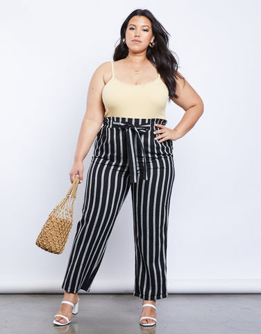 Plus Size Carrie Paper Bag Shorts - Bottoms - Trendy Spring Essentials –  2020AVE