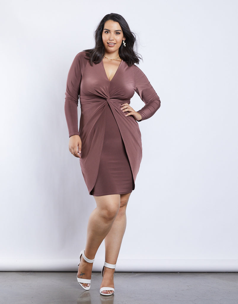 Plus Size Mia Twist Dress Plus Size Party Dress Going Out Dress 2020ave 