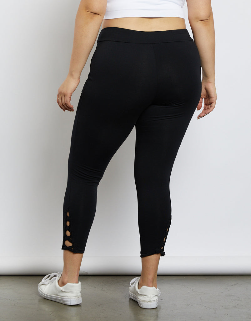 Crossover Leggings Plus Sizes Ultra