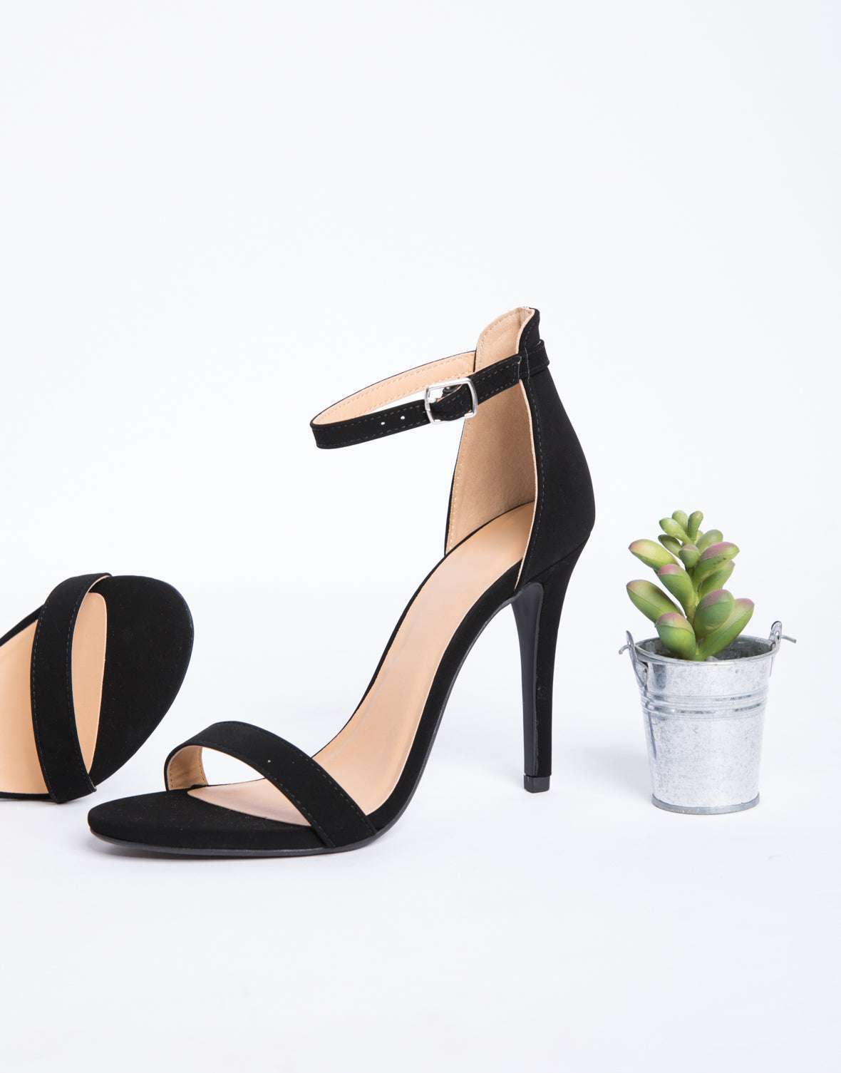 simple strap heels