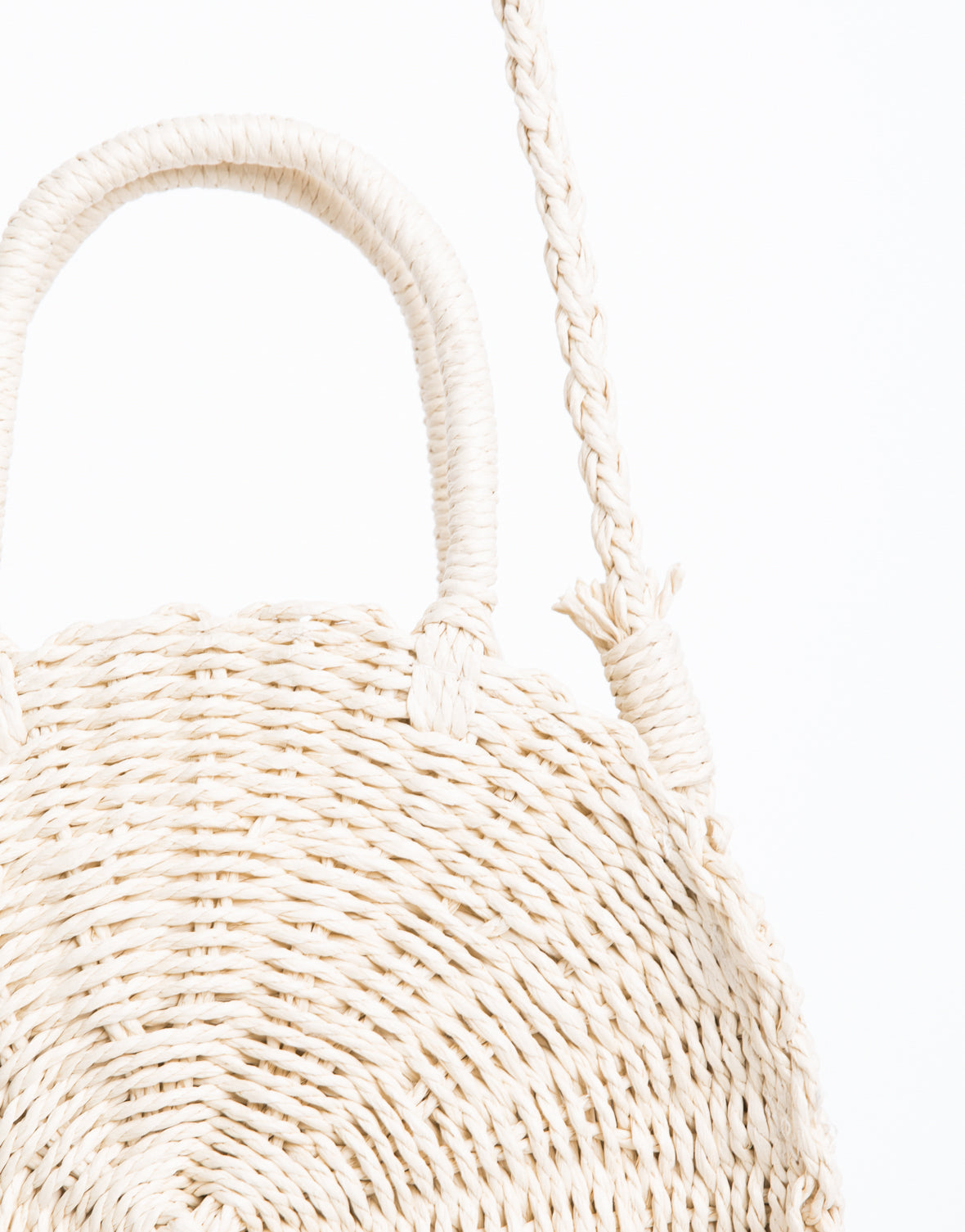 West Coast Round Straw Bag – 2020AVE