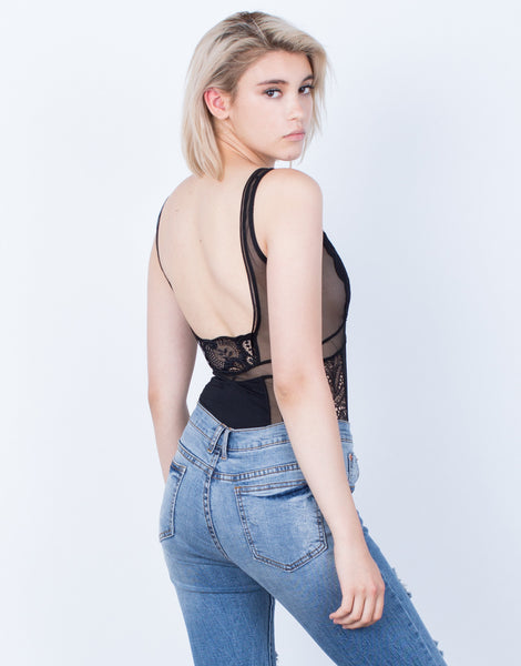 black animal sheer mesh cross back bralette clothing