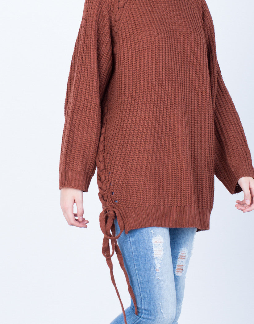 All Tied Up Sweater Dress – 2020AVE