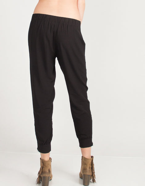 Ankle Zip Jogger Pants - Large – Bottoms – 2020AVE