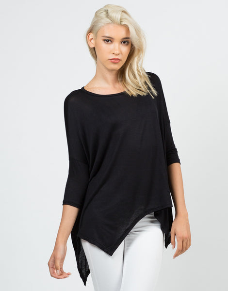 Basic Swing Top - T Shirt - Womens Tops – Tops – 2020AVE