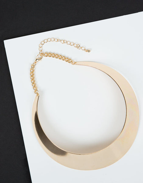Bold and Gold Collar Necklace – 2020AVE