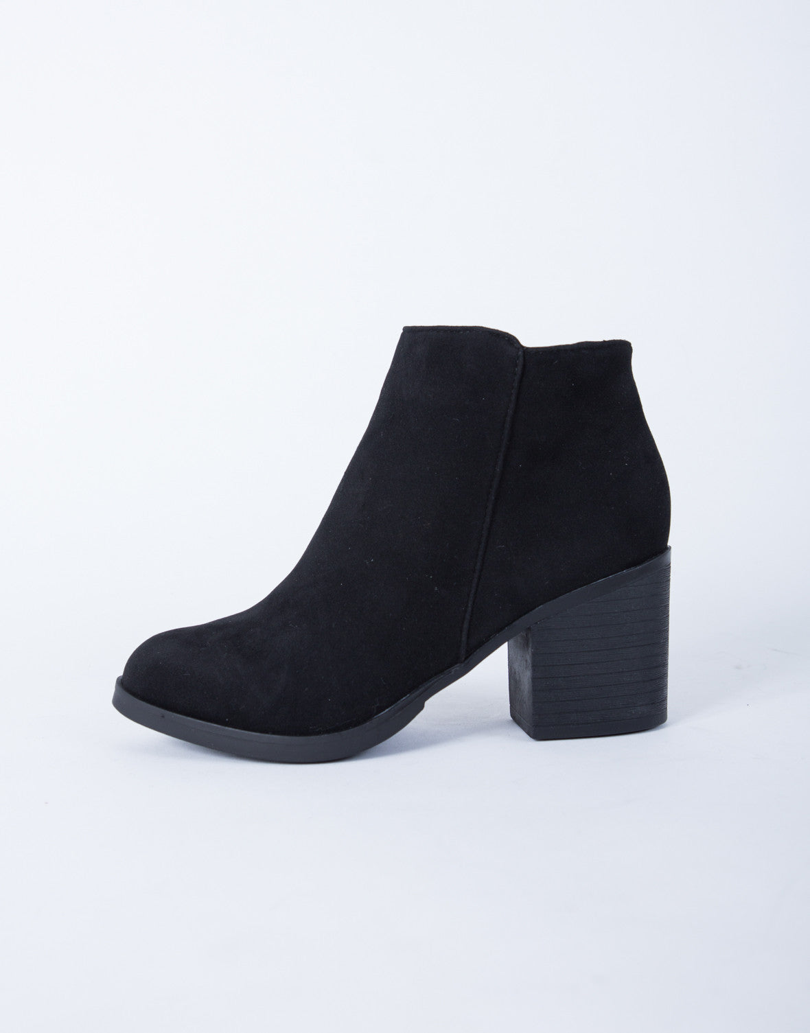 casual heel boots