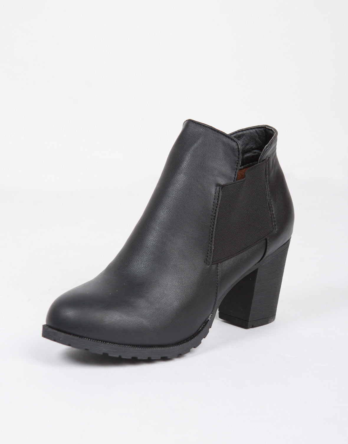 Chelsea Leather Ankle Boots - Black Boots - Ankle Booties – 2020AVE