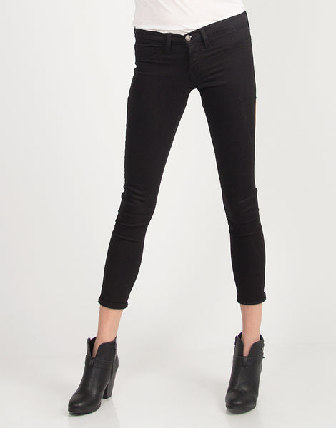 Classic Straight Leg Black Skinny Jeans – 2020AVE