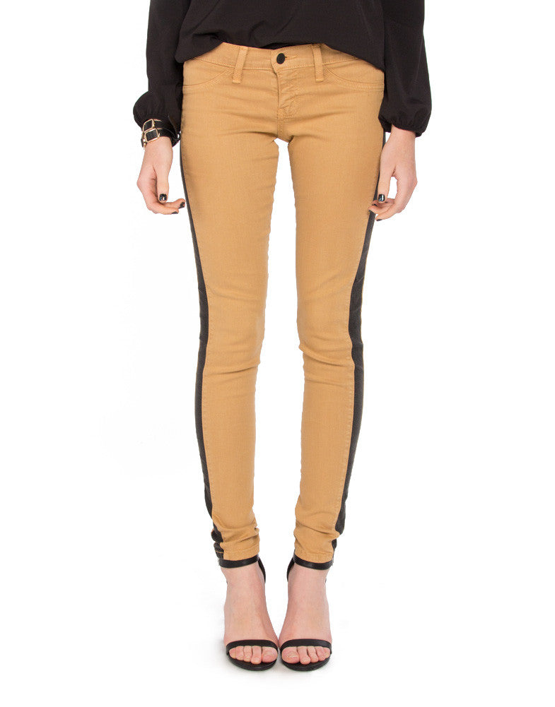 camel colored skinny jeans