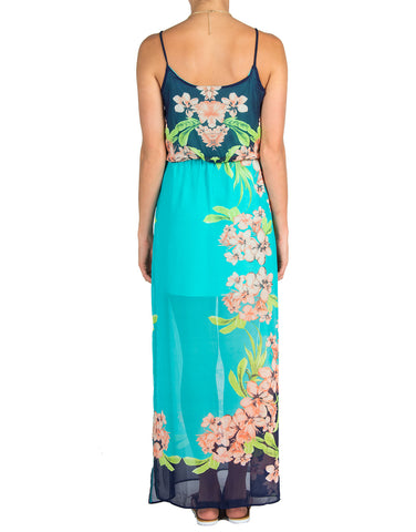 Island Maxi Floral Dress