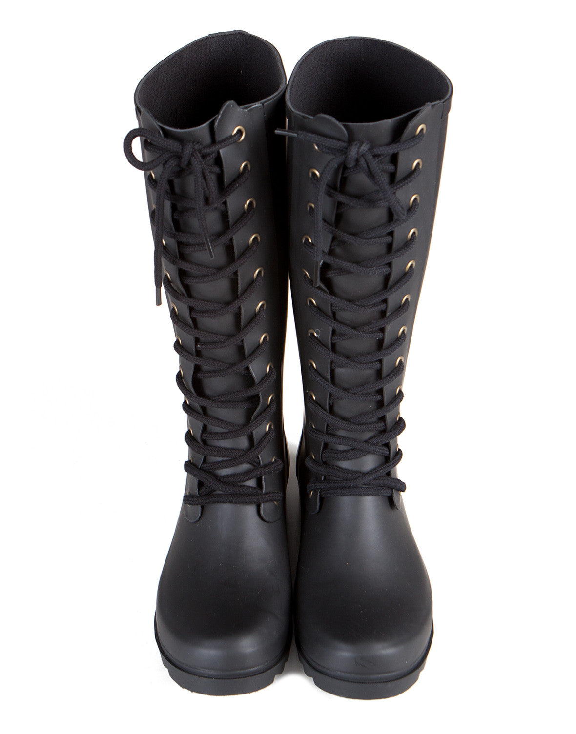 Laced Up Tall Rainboots - 9 – 2020AVE