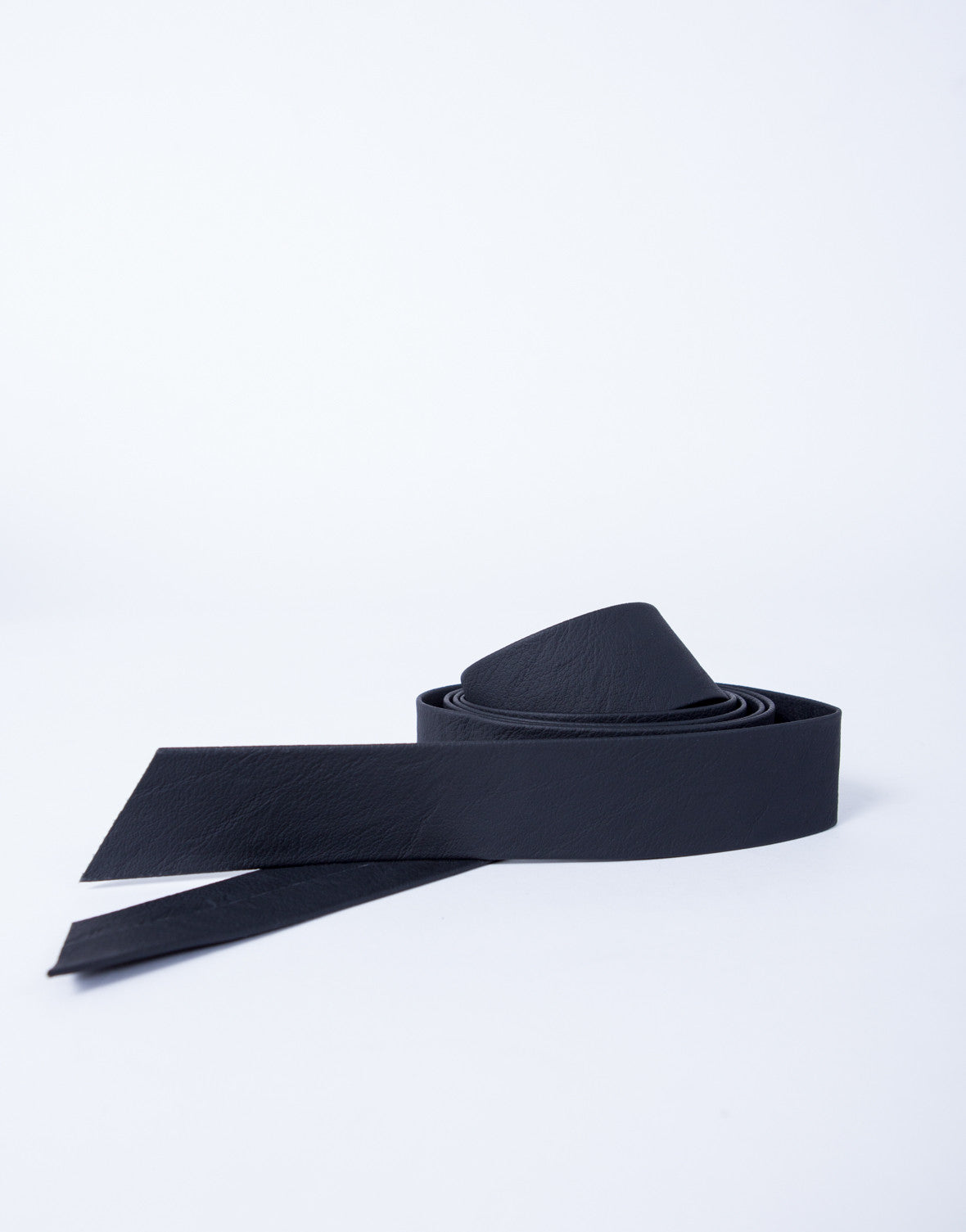 Leather Belt Wrap - Simple Black Leather Belt – 2020AVE