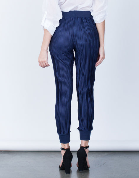 Pleated Jogger Pants - Lightweight Joggers - Pleated Pants ...