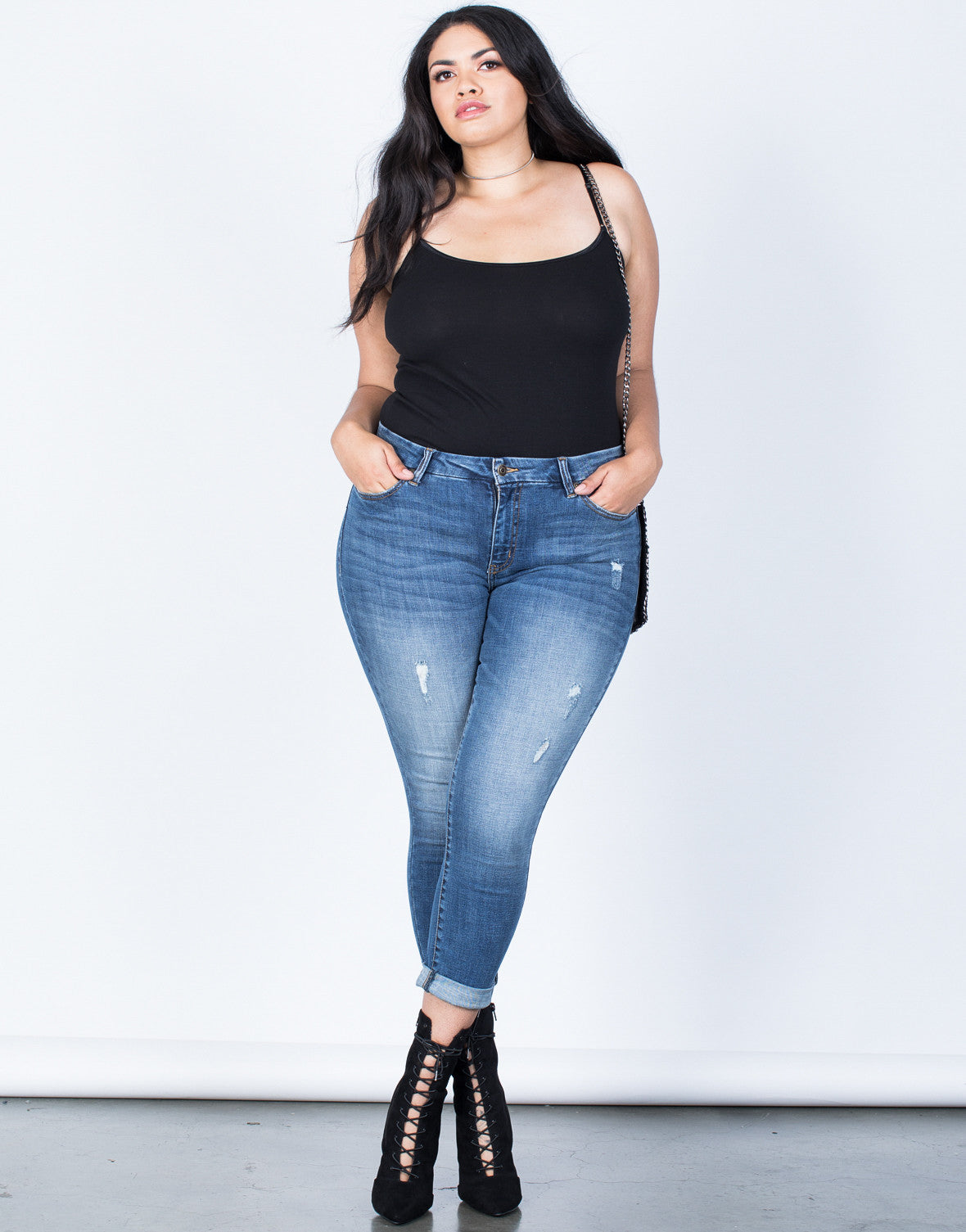 perfect jeans for plus size