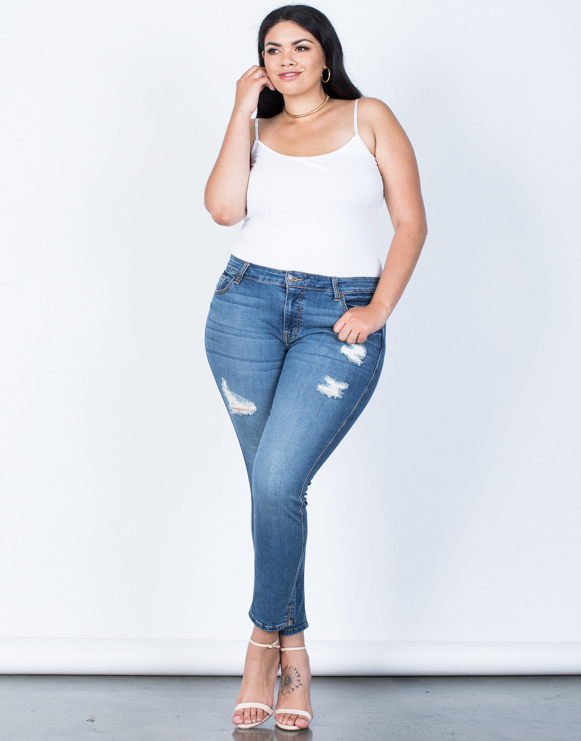 Download Plus Size Right Fit Skinny Jeans - Plus Size Jeans - Plus ...