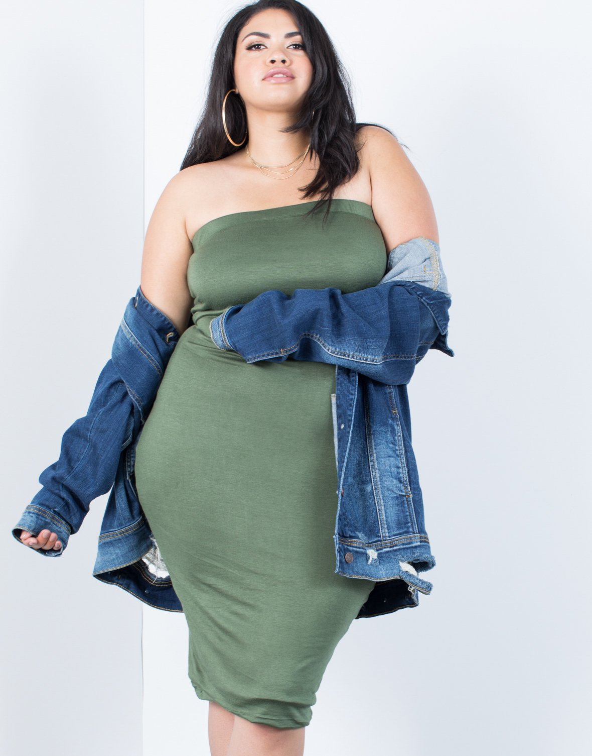 blue bodycon dress plus size