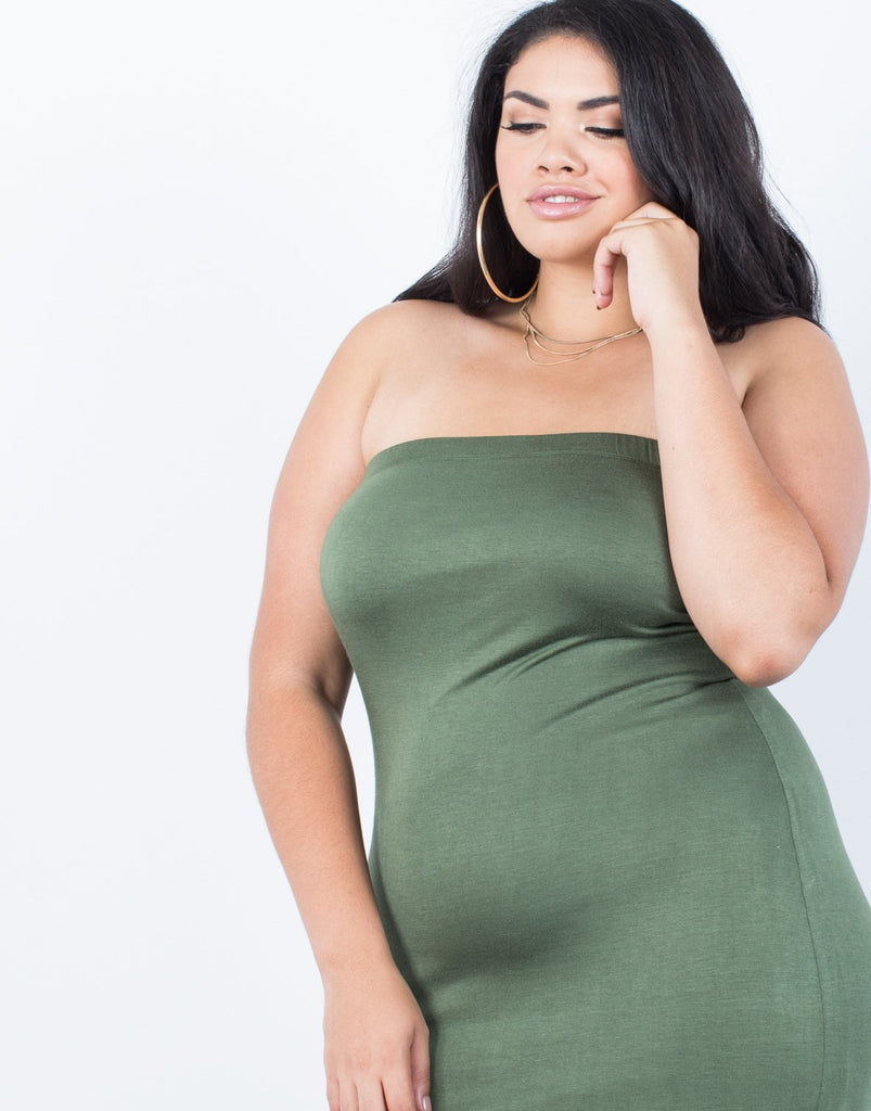 Plus Size Strapless Bodycon Dress Plus Size Club Dresses – 2020ave