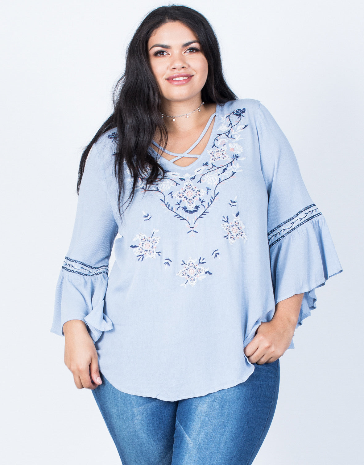 bohemian plus size shirts