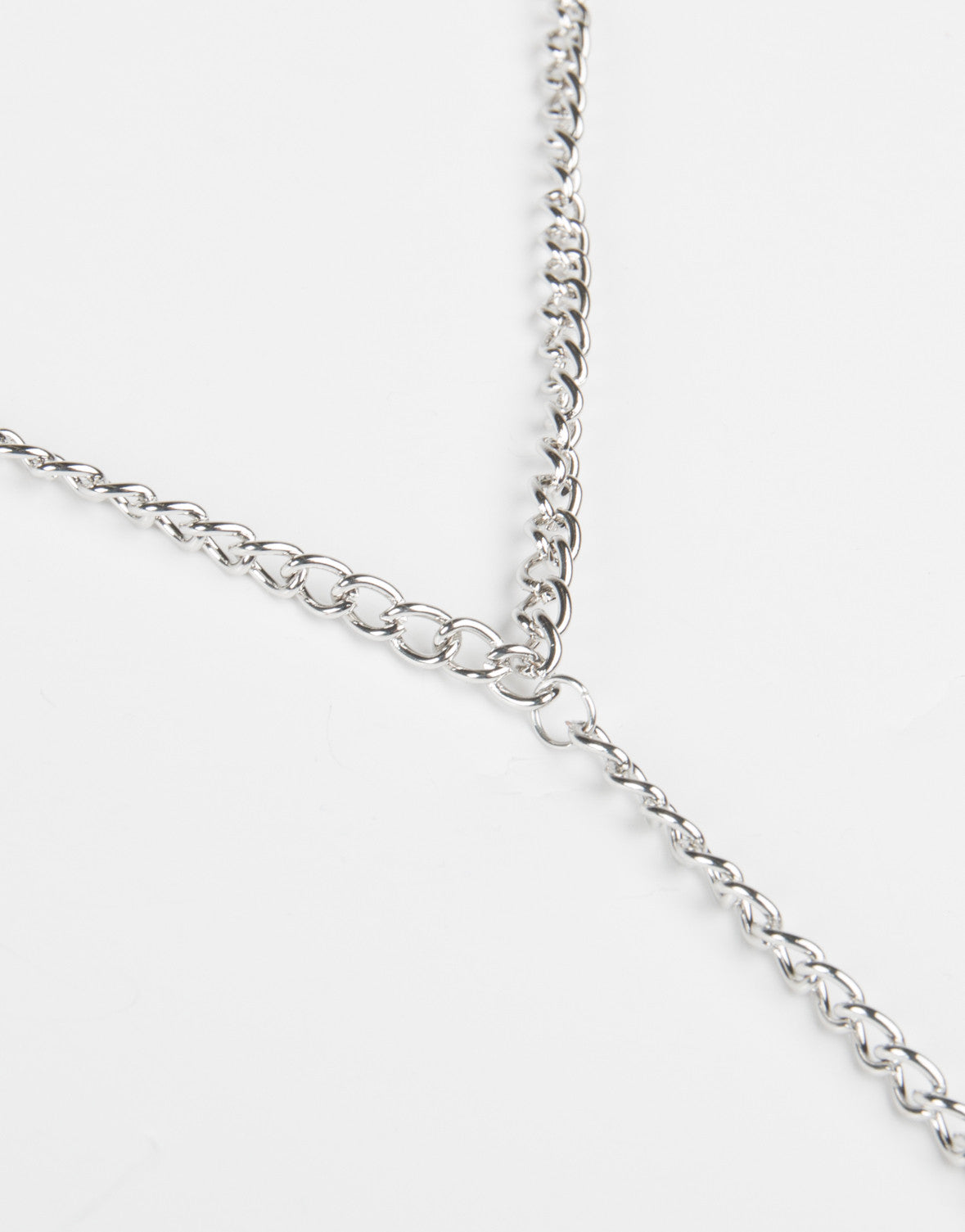 Simple Centered Body Chain - Silver – 2020AVE