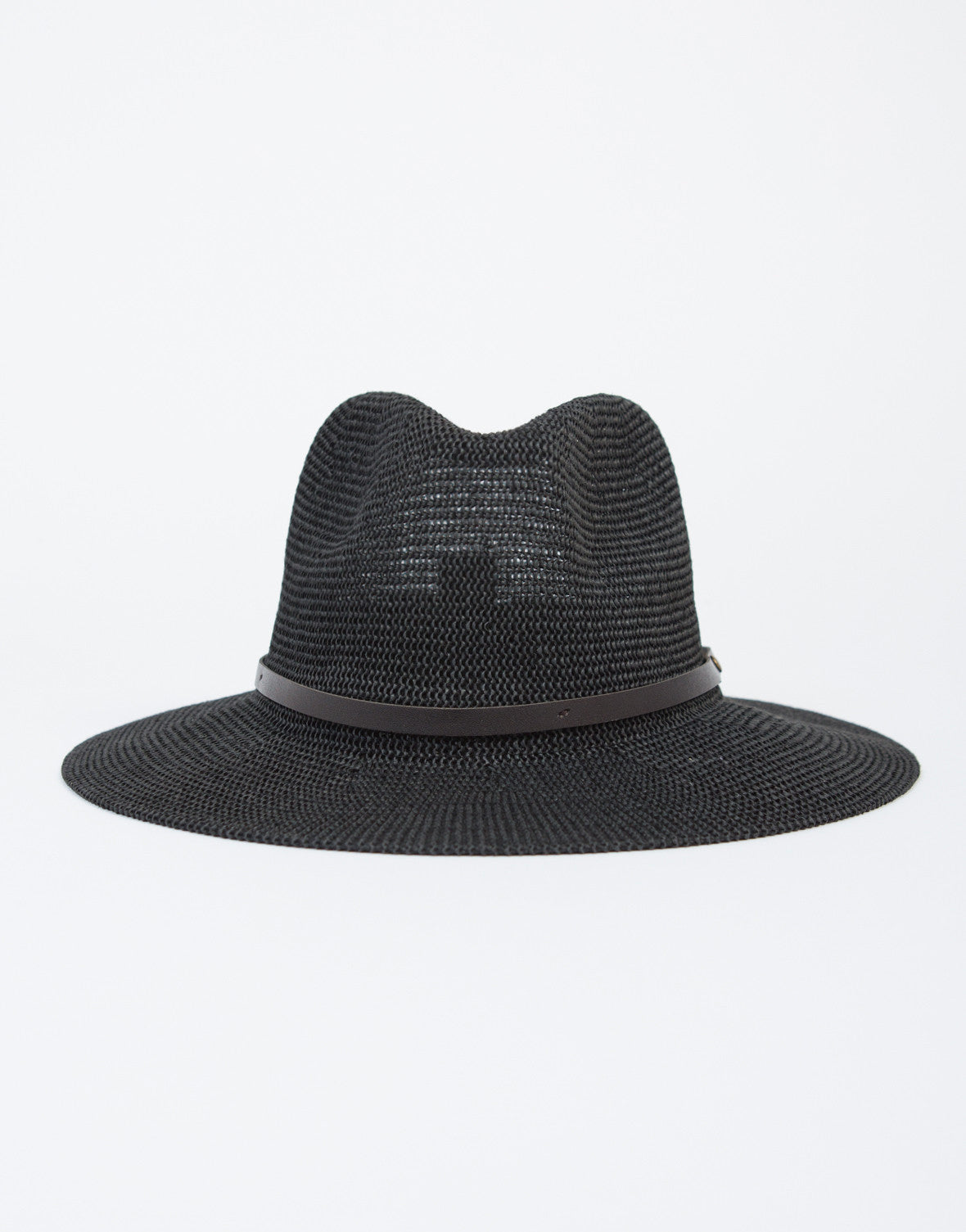 Straw Like Night Hat - Black Straw Hat - Lightweight Fedora Hat – 2020AVE