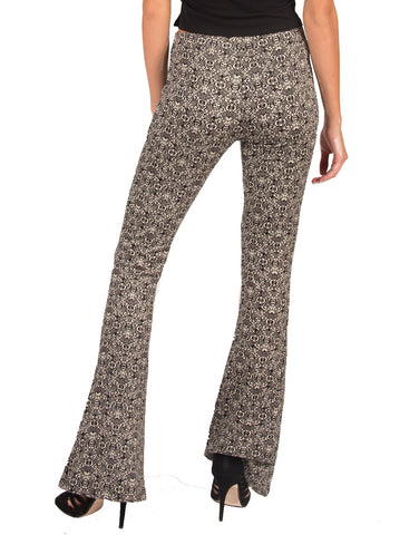 Stretchy Baroque Flared Pants