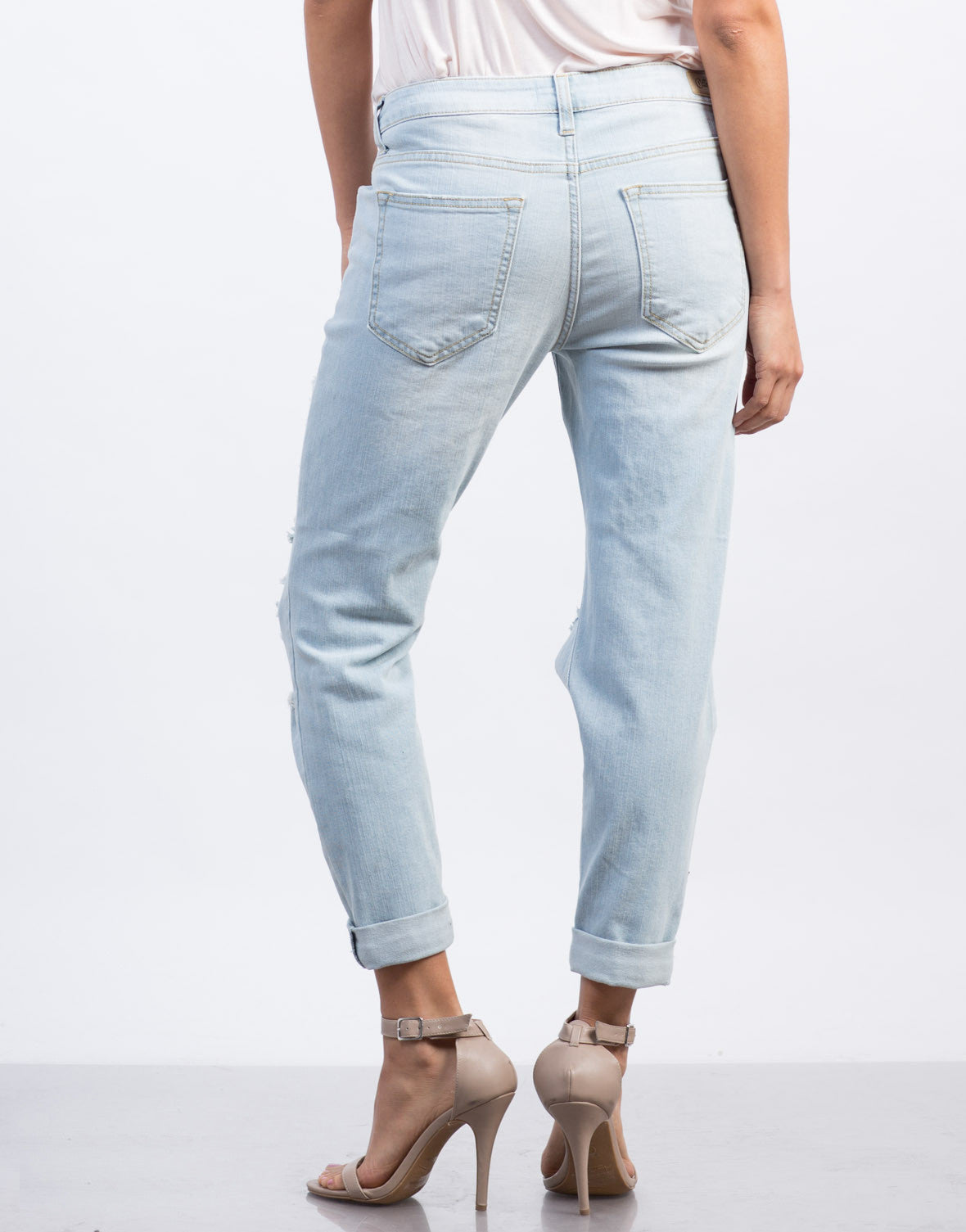 plus size stretch capri jeans