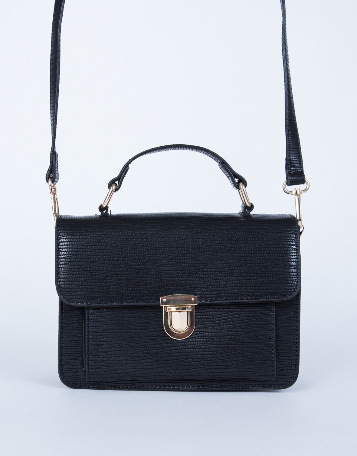 Textured Leather Bag - Mini Leather Bag - Leather Bracelet Bag – 2020AVE