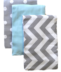 Adorable Chevron Baby Burp Cloths