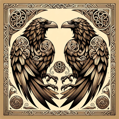 Huginn and Muninn, Odin's Ravens