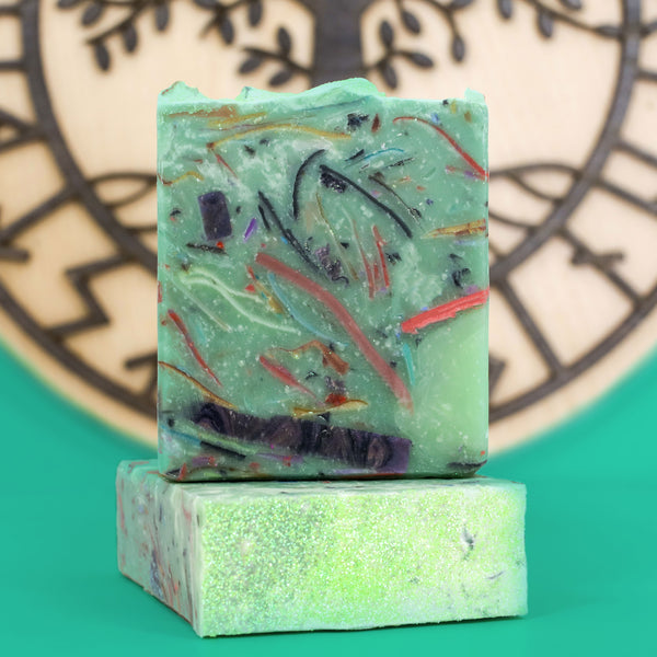 Leprechaun Guts Pine & Patchouli Scrap Soap