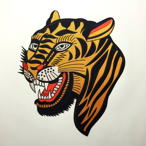 Buy Tiger and Dagger Tattoo Flash Print Online in India - Etsy