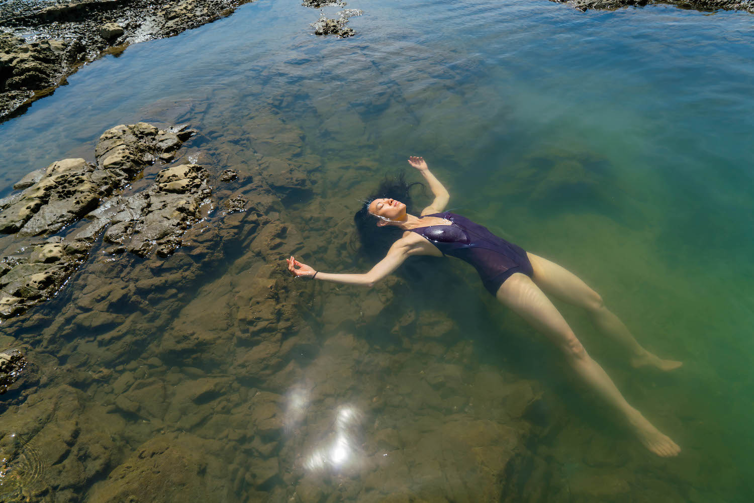 lynda sing floating tide pool costa rica LOTUSWEI flower essences