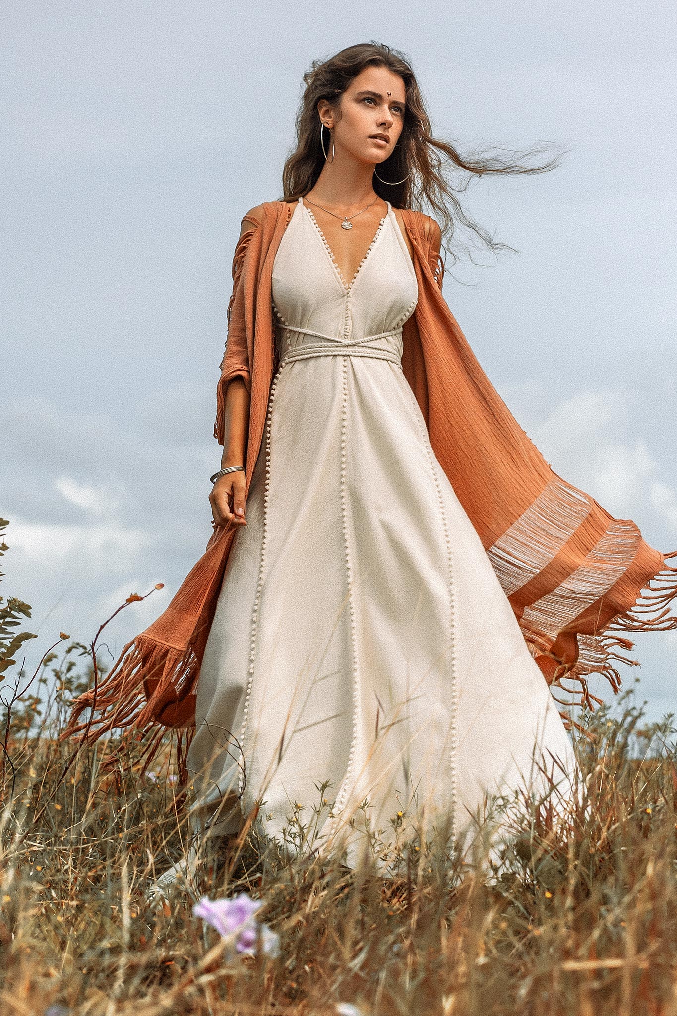 boho chic beach wedding dresses