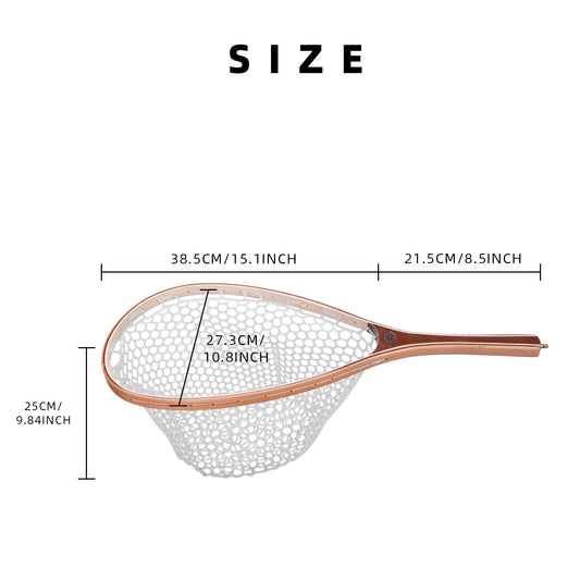 SF Fly Fishing Landing Net with Release – Sunshine Fishing Store